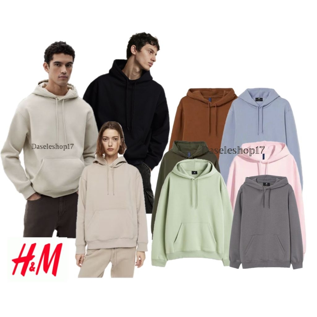 Hoodie HM unisex  branded original-hoodie Pria-Wanita