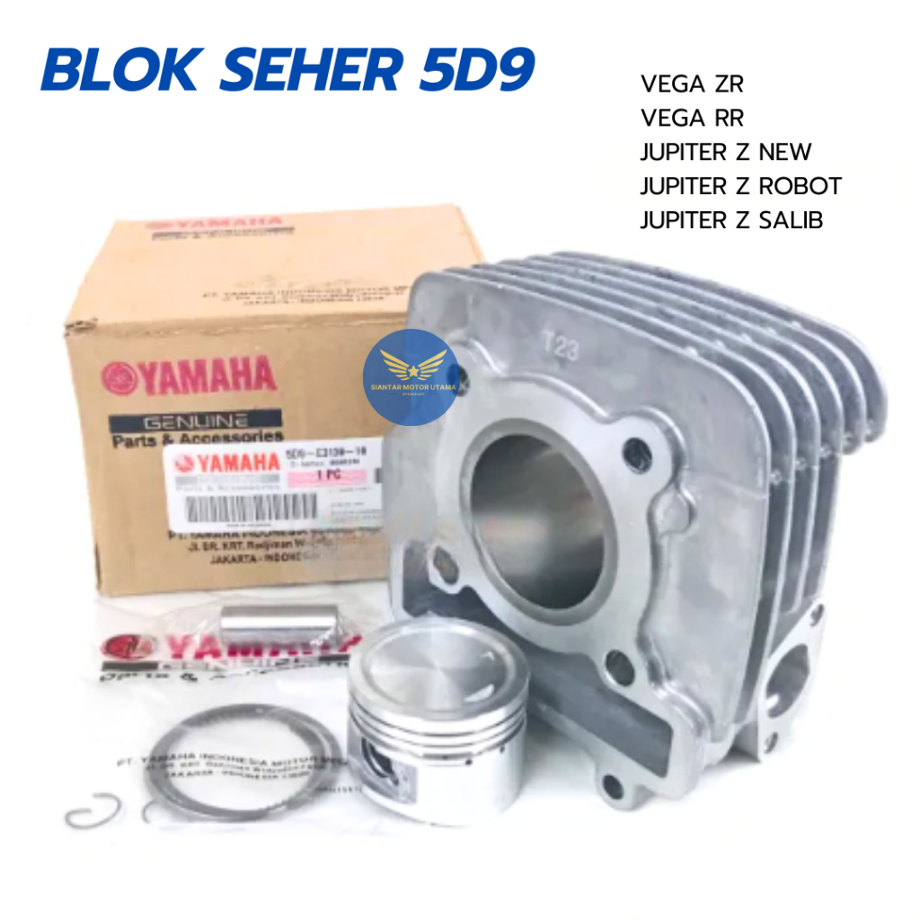 5D9-E1310-00 BLOK SEHER CYLINDER ORIGINAL VEGA ZR, VEGA RR, JUPITER Z NEW, JUPITER Z ROBOT, JUPITER 