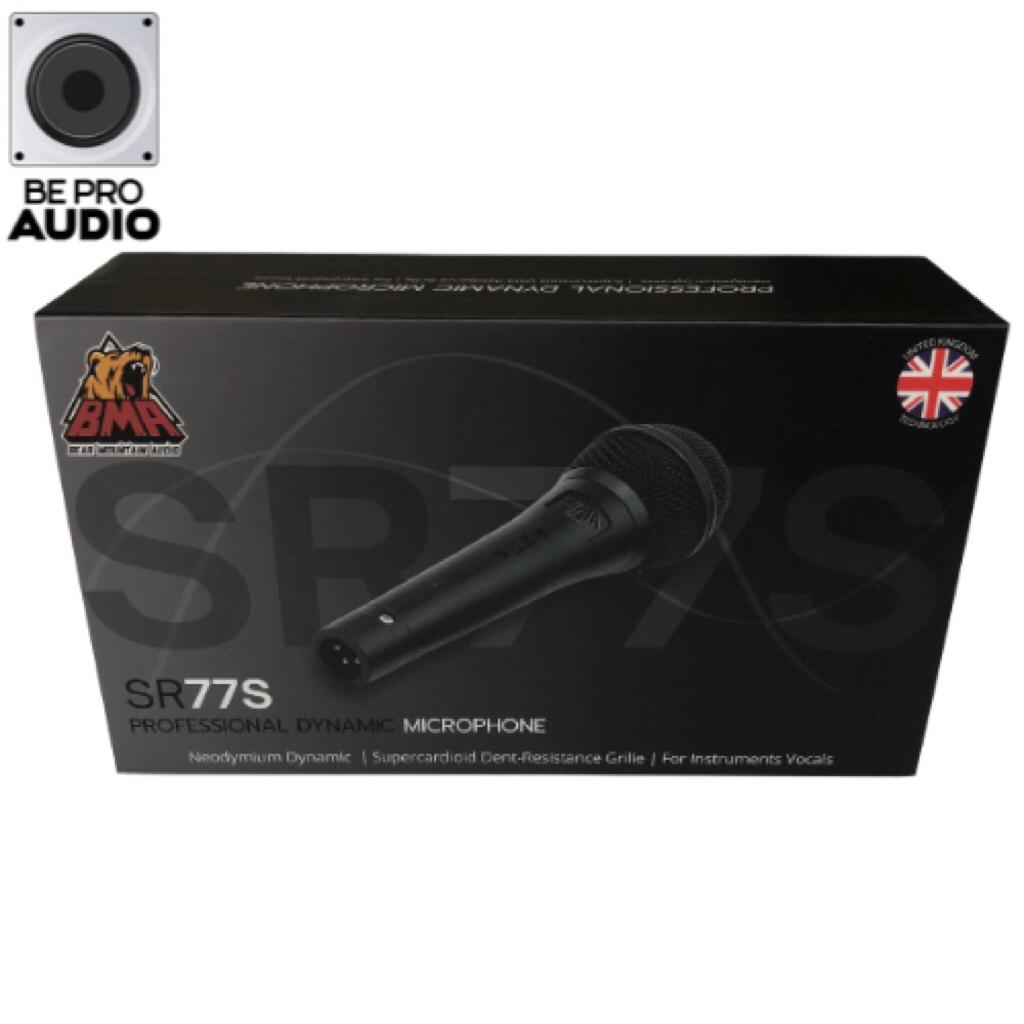 Mic Kabel BMA SR 77S / Microphone Cable BMA SR 77S Dynamic Microphone