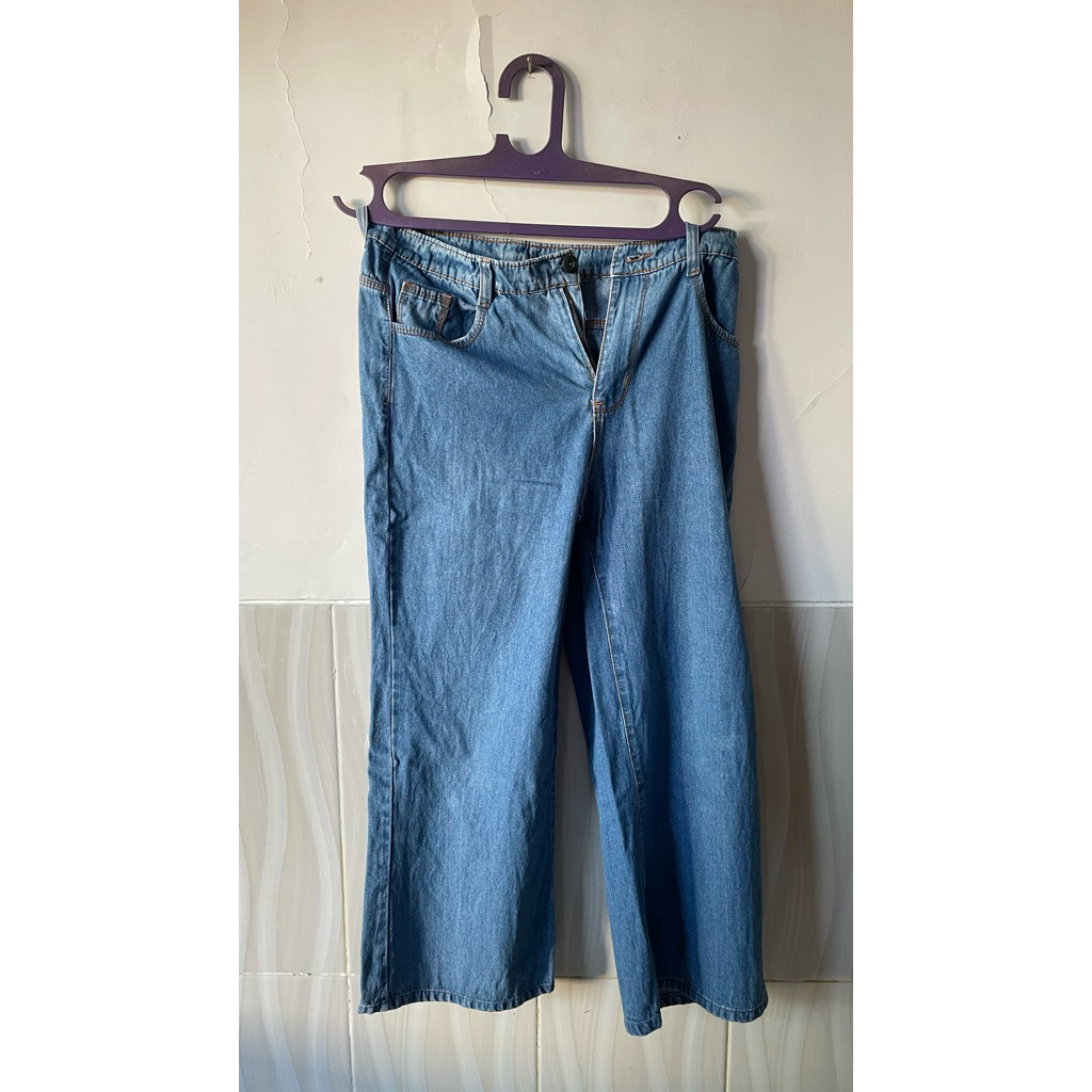 PRELOVED jeans kulot