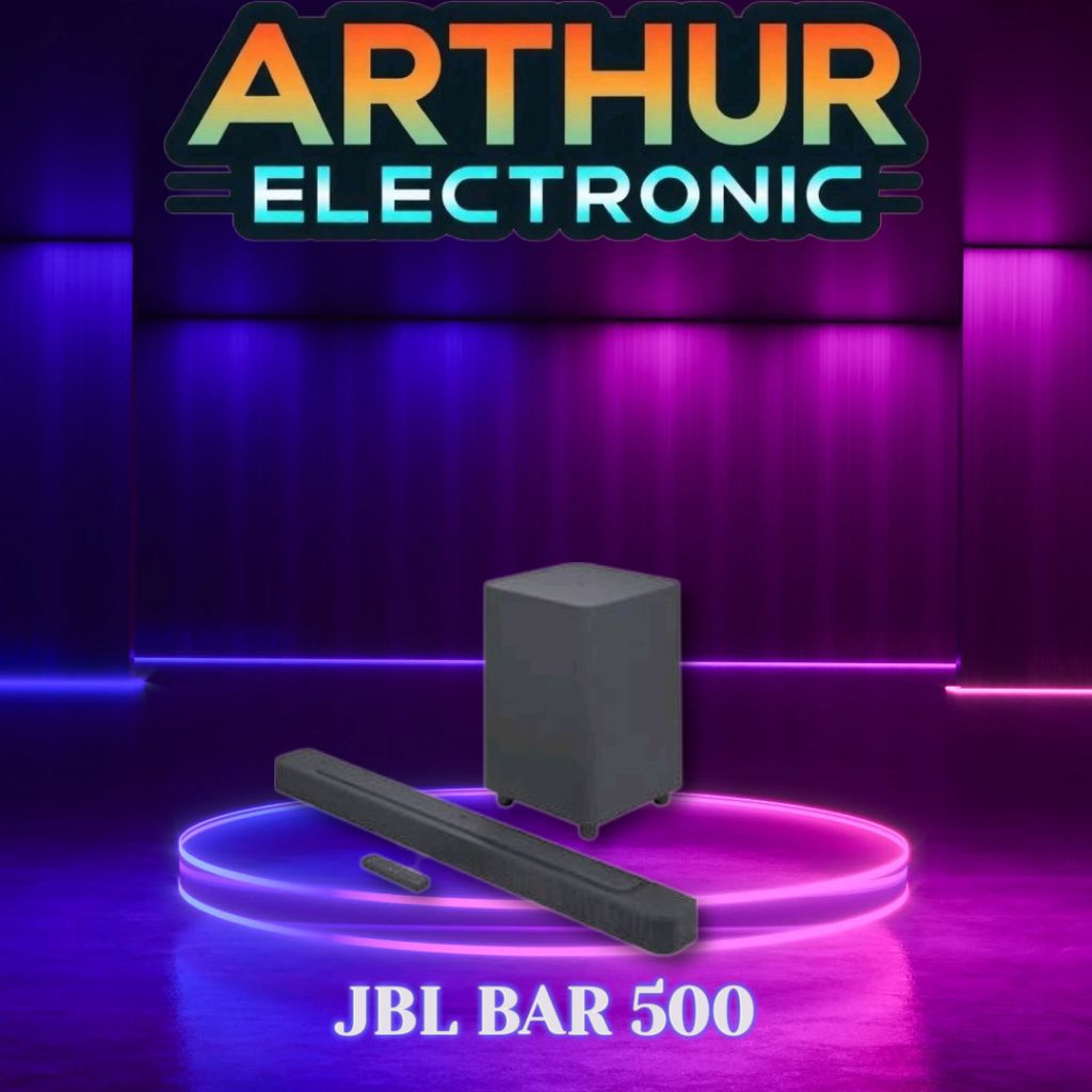 JBL BAR 500 SOUNDBAR ATMOS 5.1 CHANEL ORIGINAL IMS WARRANTY