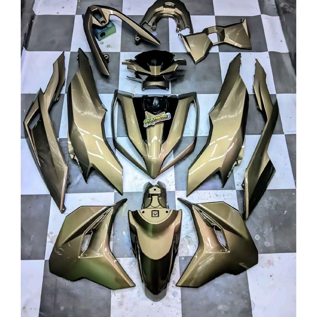 CAT PU BROWN TITANIUM | CAT MOTOR | CAT AUTOMOTIF | CAT MOBIL | CAT CUSTOM |