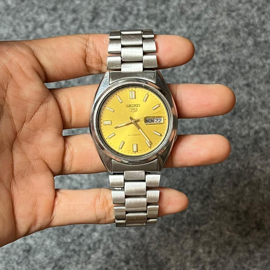 Jam tangan seiko 5 second original