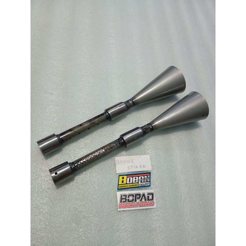 SARINGAN BOBAN, BOPAD PLUS KERUCUT / CORONG KNALPOT RX KING