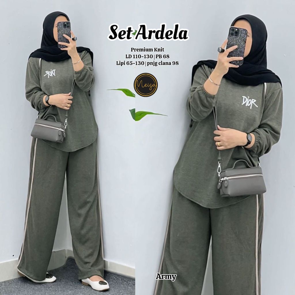 Pakaian Wanita Set Ardelia Trend Fashion MeiSa