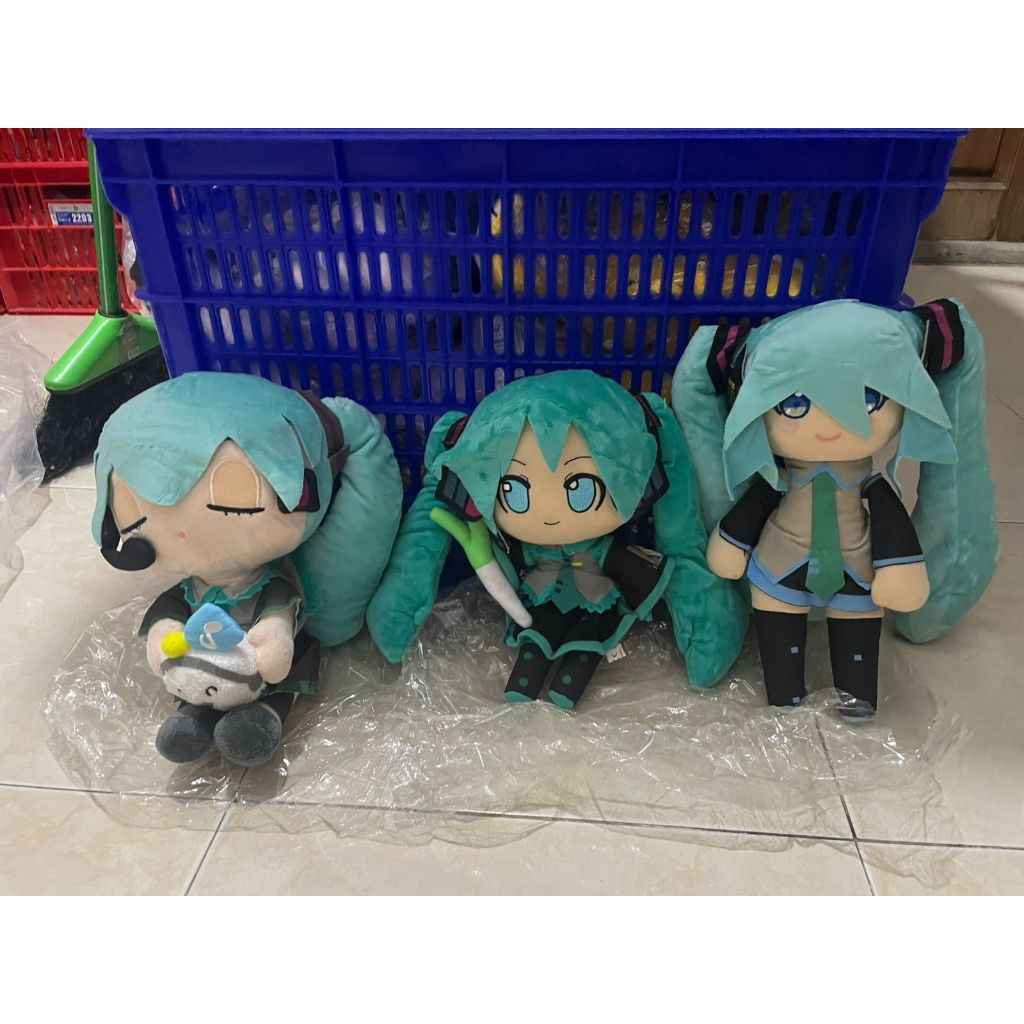 Boneka Hatsune Miku 20cm Kagamine Len Megurine Luka PIAPRO ORI NEW