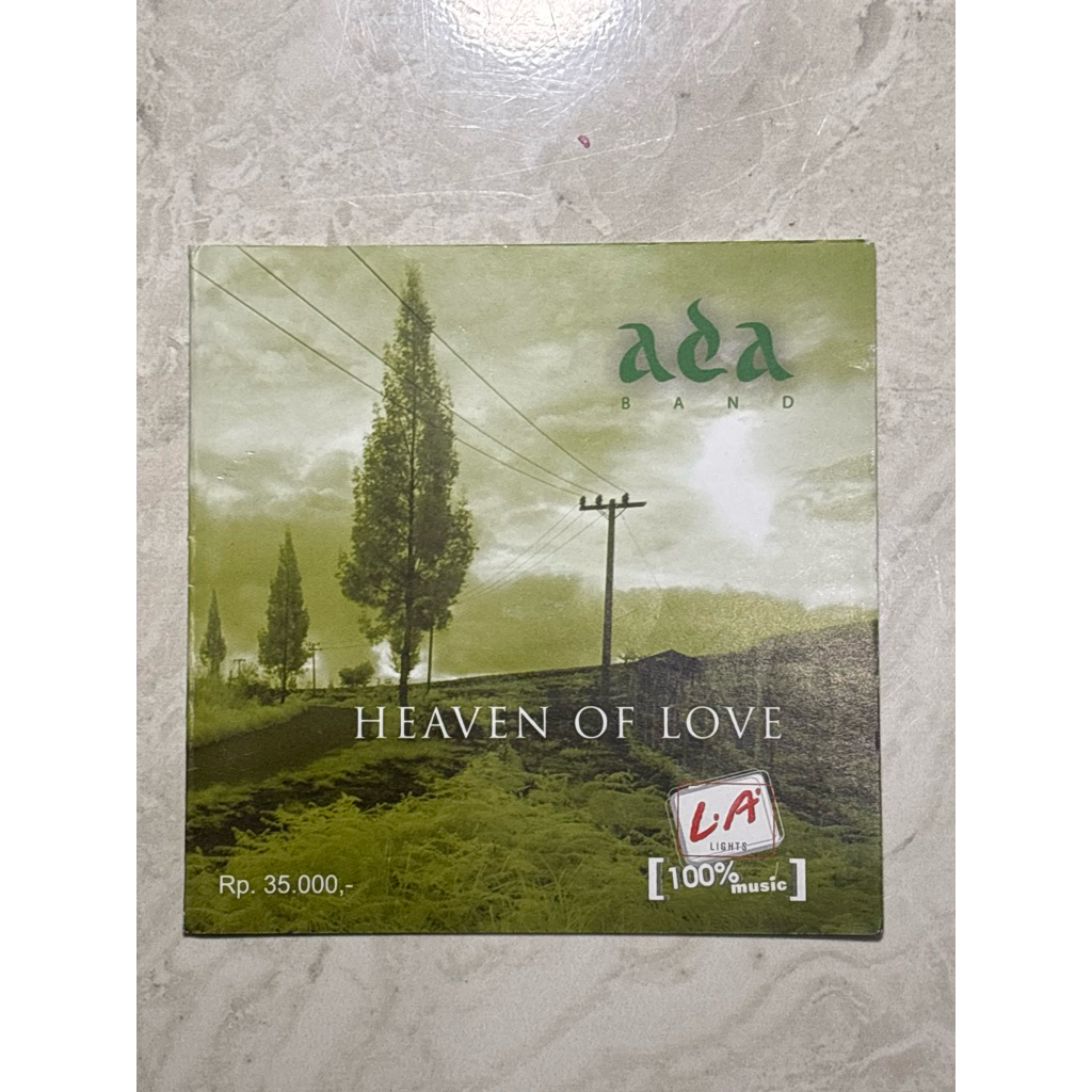 CD ALBUM ADA BAND HEAVEN OF LOVE MANUSIA BODOH ORIGINAL