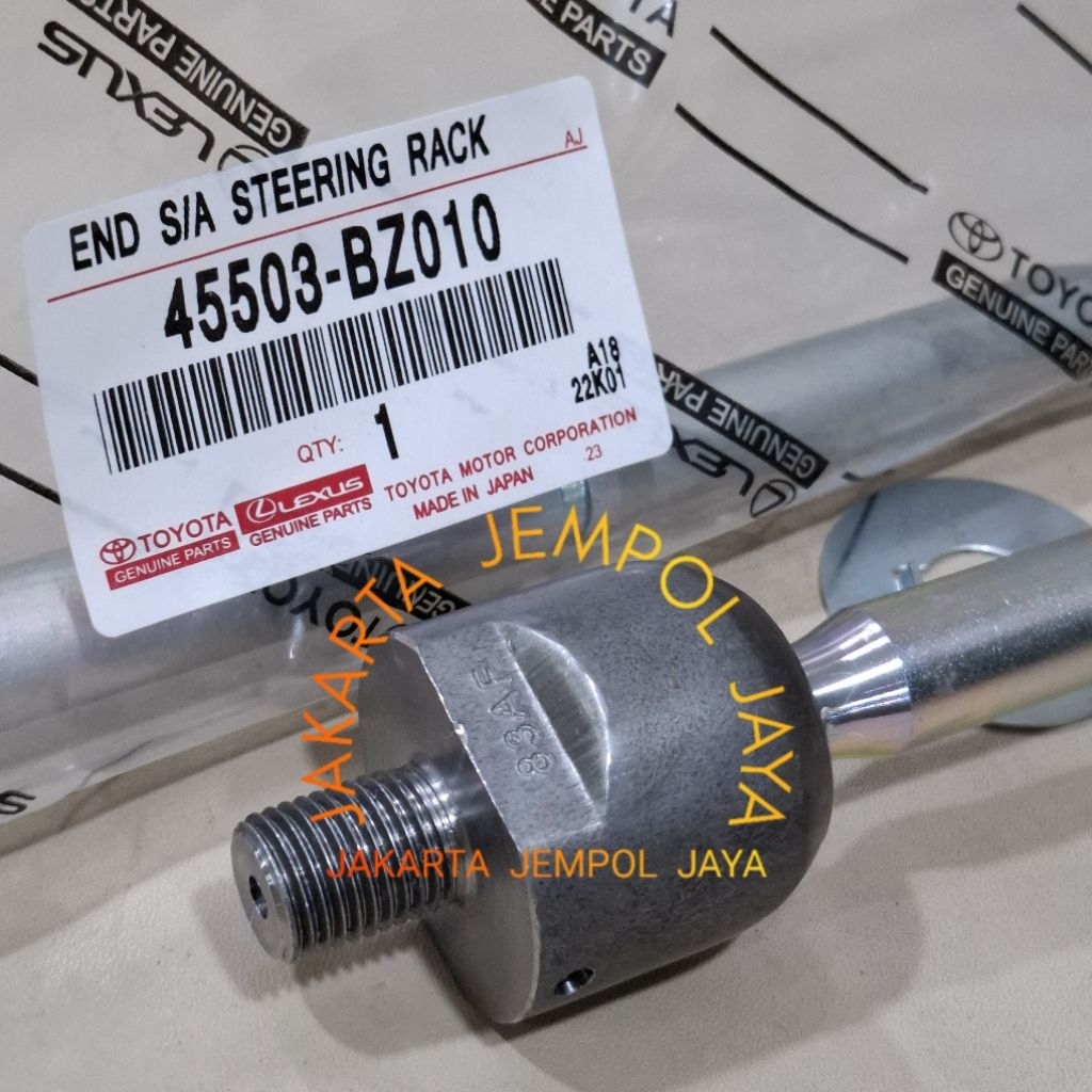 RACK END AVANZA XENIA 1.3 1.5 2004-2010 LONG TIE ROD AVANZA XENIA 2004-2010 POWER STEERING 45503-BZ0