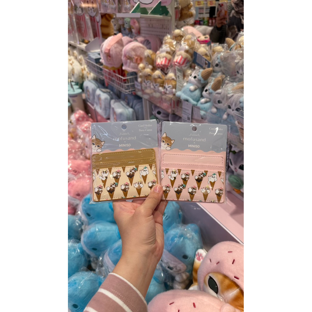 Card holder Mofusand x Miniso | Dompet kartu | slot kartu