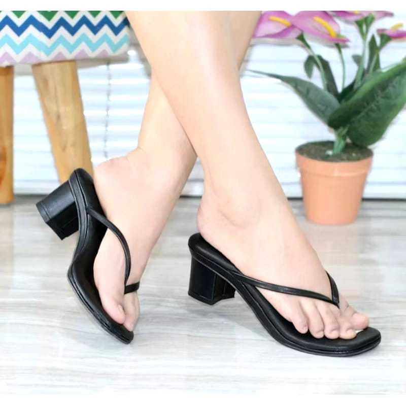 PROMO SANDAL HEELS HAK TAHU 5CM
