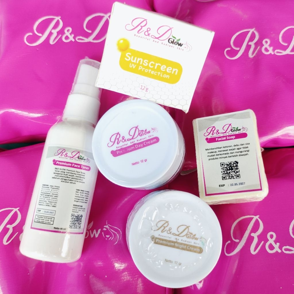 R&D Glow Skincare Original Plus Sunscreen R&D Glow Original