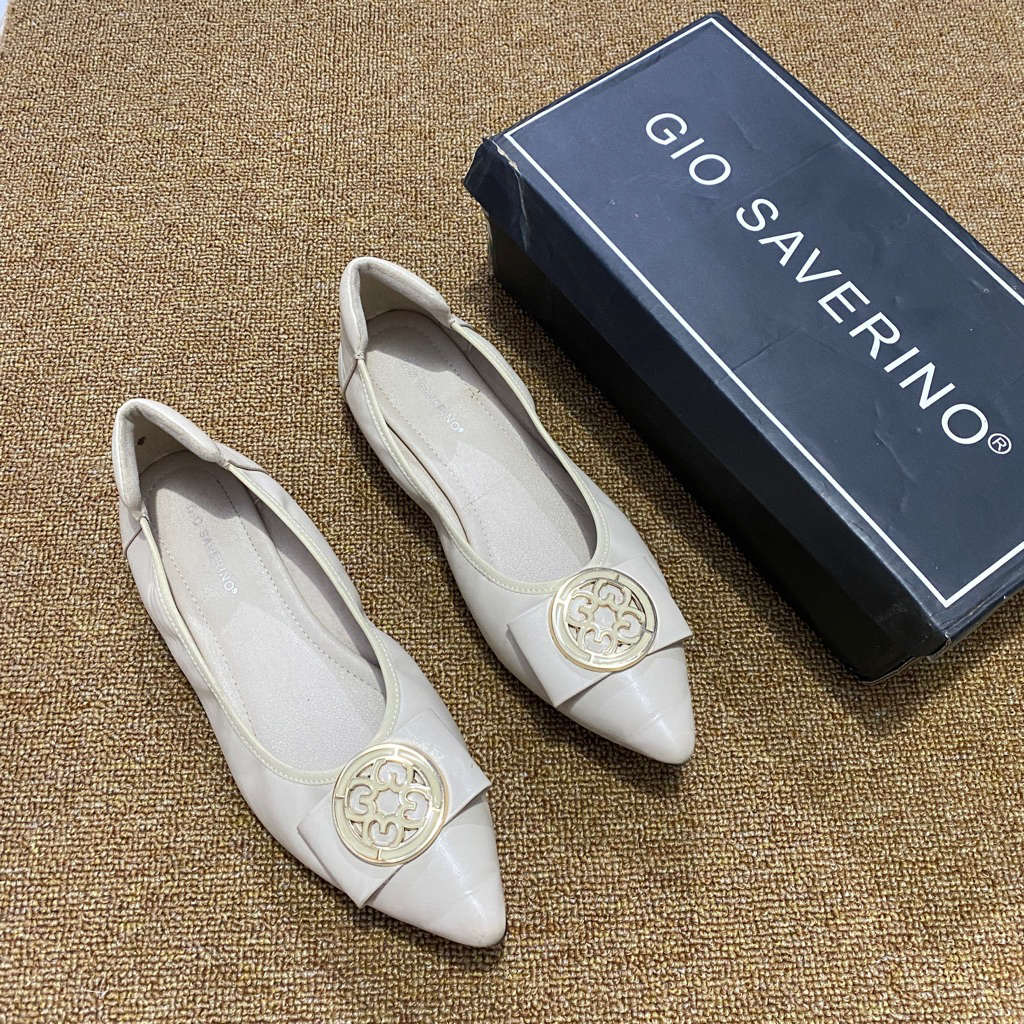 preloved gio saverino flatshoes