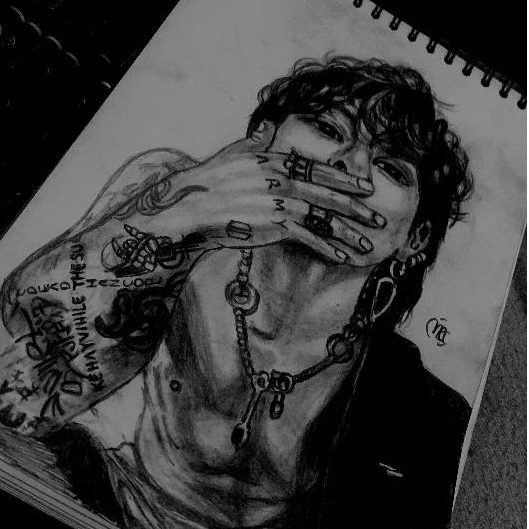 GAMBAR SKETSA LUKISAN CUSTOM (Jasa Gambar) Joki Gambar Anime Wajah Kartun Objek A3/A4