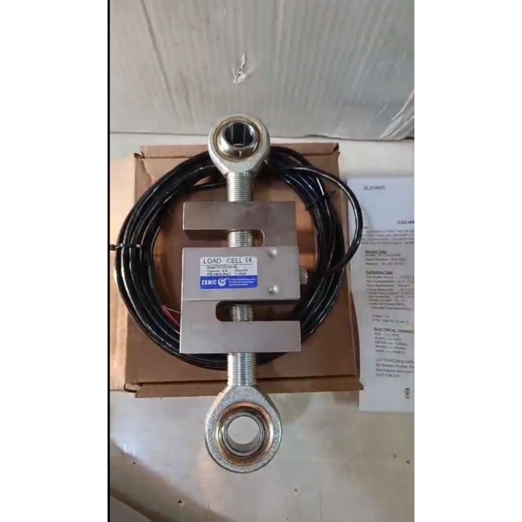 load cell zemic h3 2ton / load cell tipe s 2ton