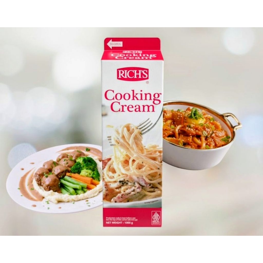 RICH COOKING CREAM 1LITER / COOKING CREAM RICH