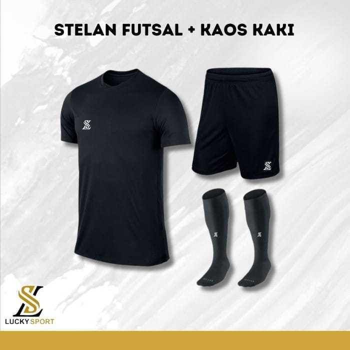 Stelan futsal olahraga Main bola Baju Kolor dan Kaos kaki panjang Murah Terjangkau Full set