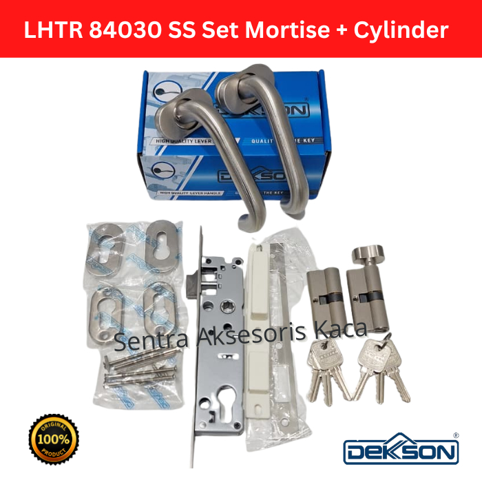 Lever Handle LHTR  84030 Dekson Set Pintu Aluminium Dekkson