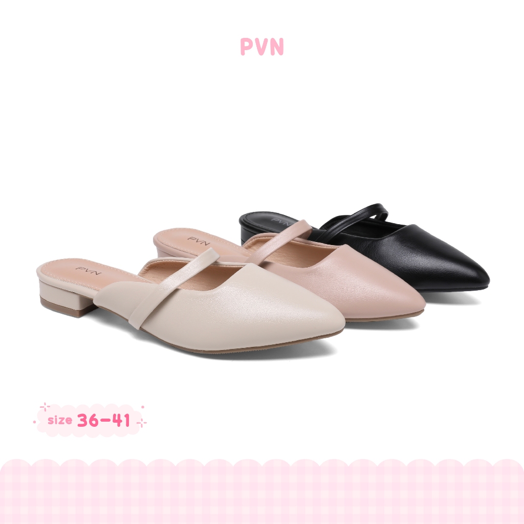 PVN Soomin Sepatu Flats Wanita Balet Teplek Shoes 105