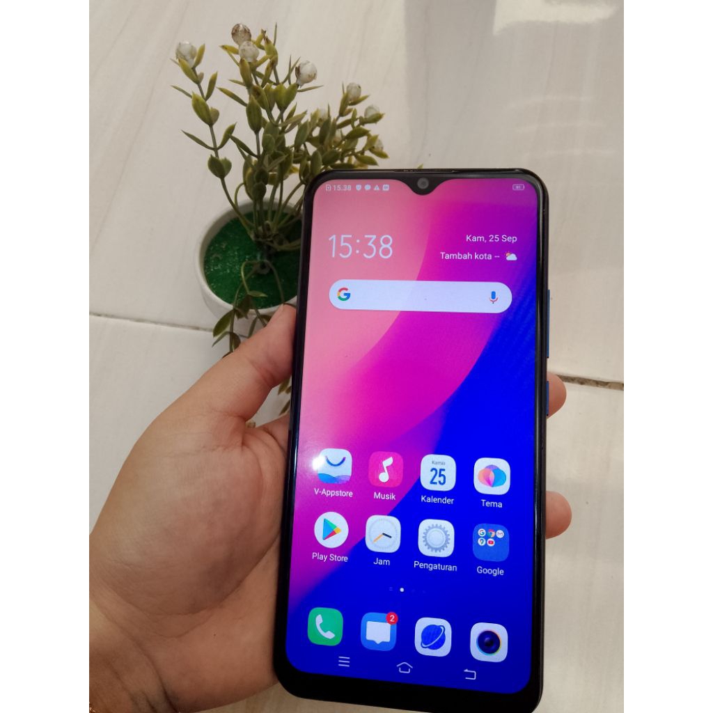 Hp Vivo y12 RAM 3/32 handphone Android second murah berkualitas siap pakai normal