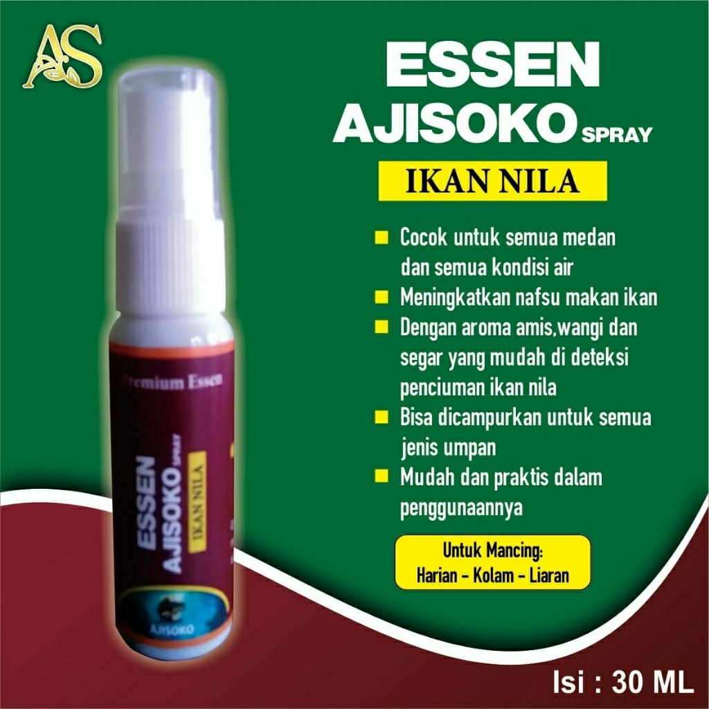 Essen AJISOKO Essen ikan nila super gacor isi30ml