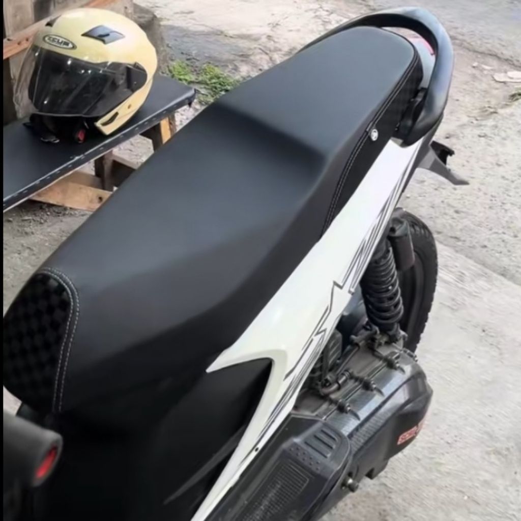 JOK BEAT KARBU LATEX MBTECH X CARBON CATUR 3D JOK HONDA BEAT NEW BEAT FI JOK BEAT NYAMAN