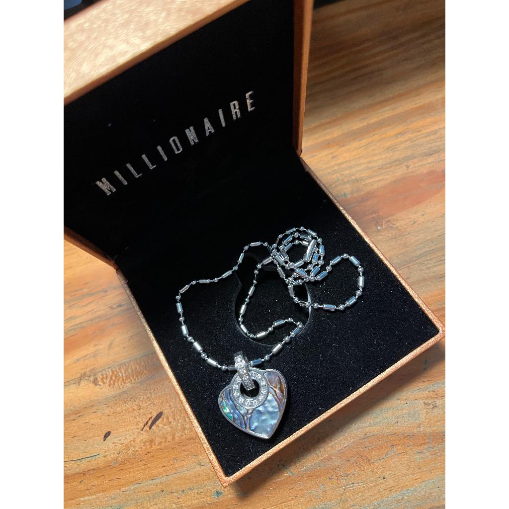 Preloved kalung kesehatan MCI Millionaire Pendant heart shell