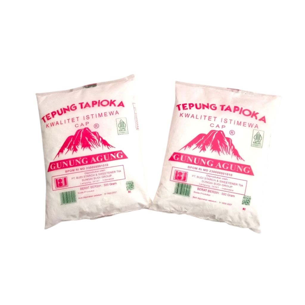 Tepung tapioka gunung agung
