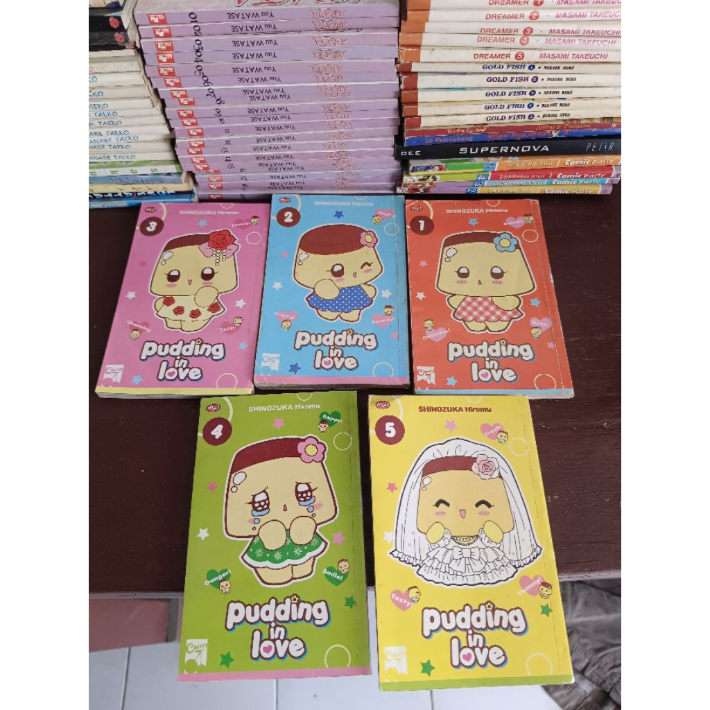 Komik Shinozuka Hiromu - Pudding In Love 1-5 (End)