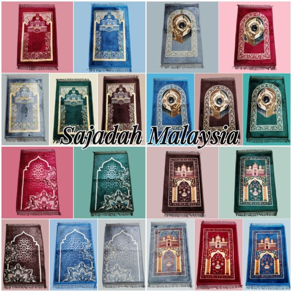 SAJADAH TEBAL/SAJADAH MALAYSIA/SAJADAH TURKY/ SAJADAH