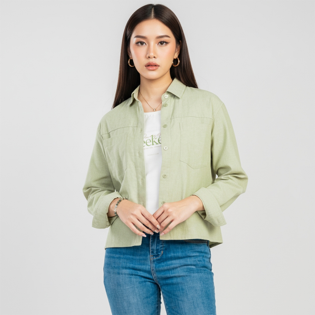 C2 Gemina Green Set Pieces Wanita