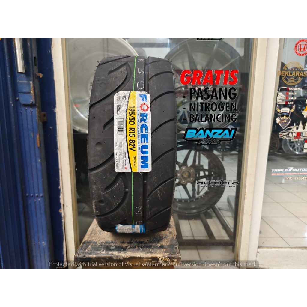 Forceum Exp Sport Ban Radial Semi Slick 195/50 R15