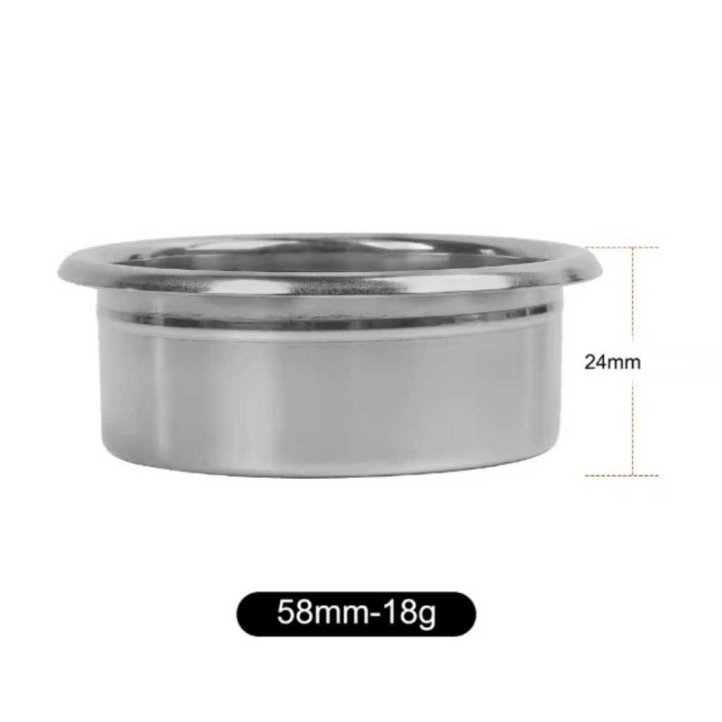 Espresso Coffee Filter Basket Portafilter Double Layer 58mm