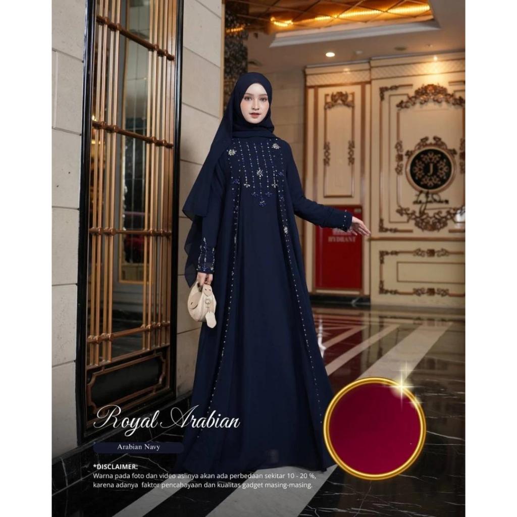 larisa kaftan Seena Arabian Gamis elegan Gamis Kondangan  Lebaran