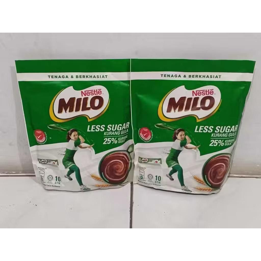 Nestle Milo Less Sugar Asli Malaysia