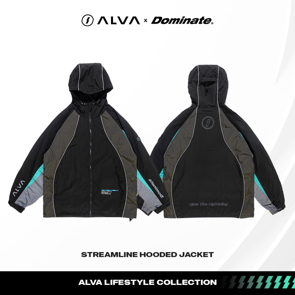 ALVA x Dominate - Streamline Hooded Jacket