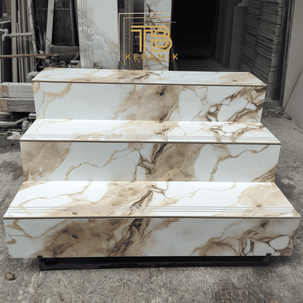 Granit Stepnosing Tangga Premium Set Lengkap