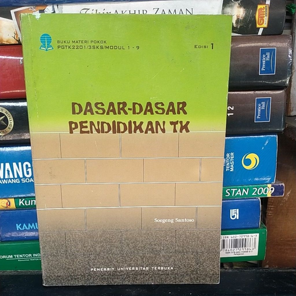 BUKU BEKAS ORIGINAL DASAR DASAR PENDIDIKAN TK EDISI 1
