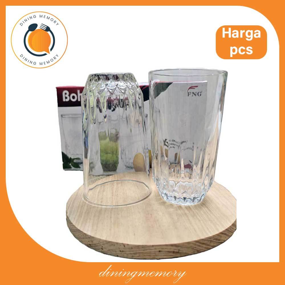 Gelas Minum FIRNA Bohemia Tumblers 350 ml per Pcs