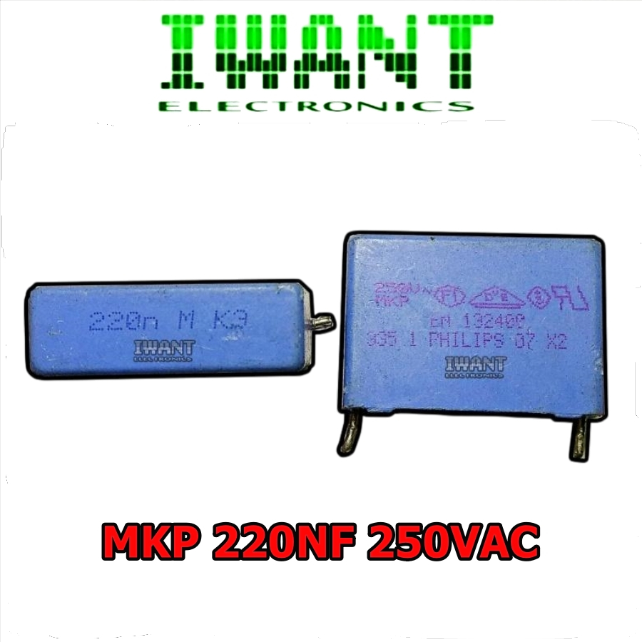 0.22UF 250V MKP MKT 0.22 UF 250 VAC  PHILIPS HIGH QUALITY MKT 220NF250V 220N 250V CAPASITOR MKM MKT 
