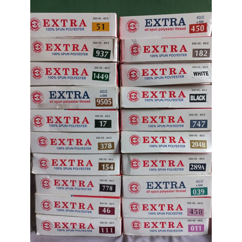 BENANG JAHIT EXTRA SATUAN/ECERAN