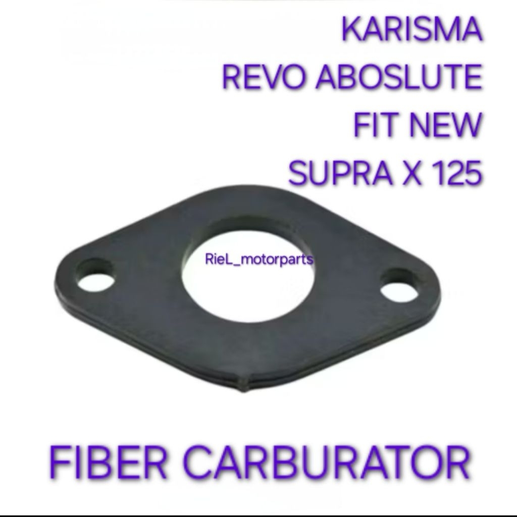 Fiber Carbu (MKM) KARISMA / SUPRA X 125 / REVO ABSOLUTE / FIT NEW bonit carburator karburator