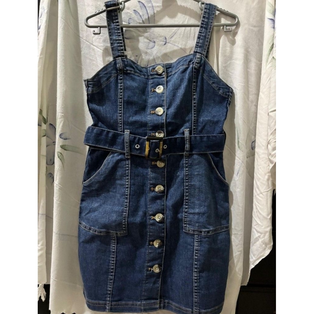 Dress denim H&M