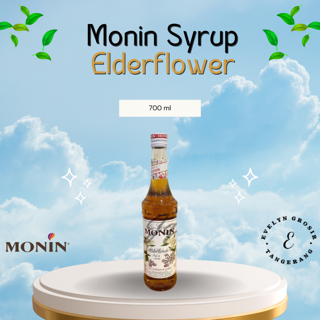 SYRUP MONIN ELDERFLOWER 700 ml SIRUP MONIN