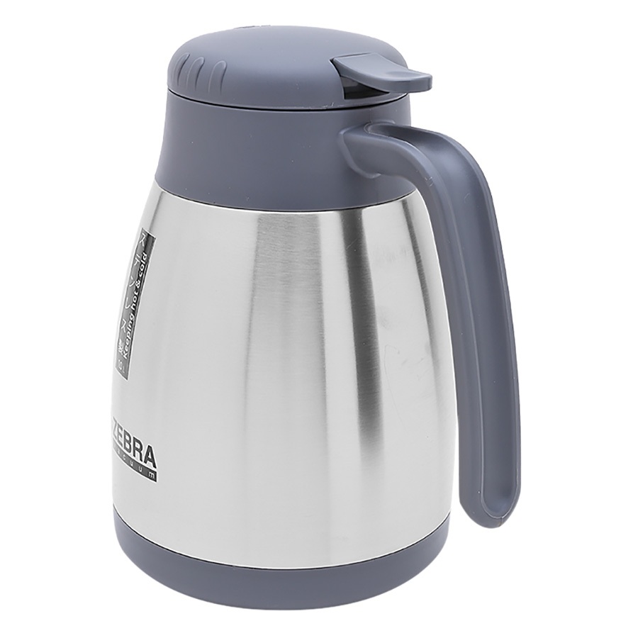 ZEBRA VACUUM JUG SMART II 1LT TERMOS TUANG STAINLESS STEEL