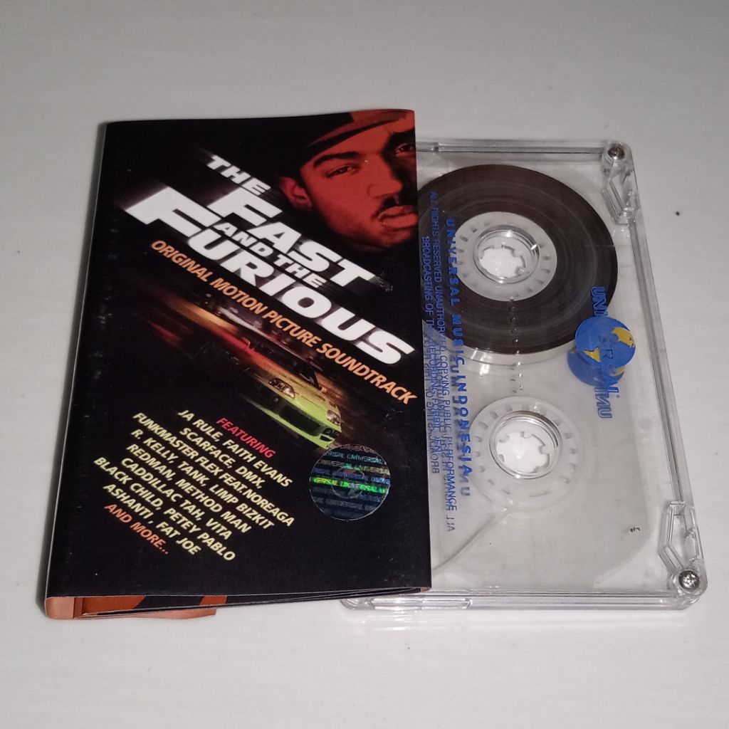 Kaset OST The Fast and the Furious