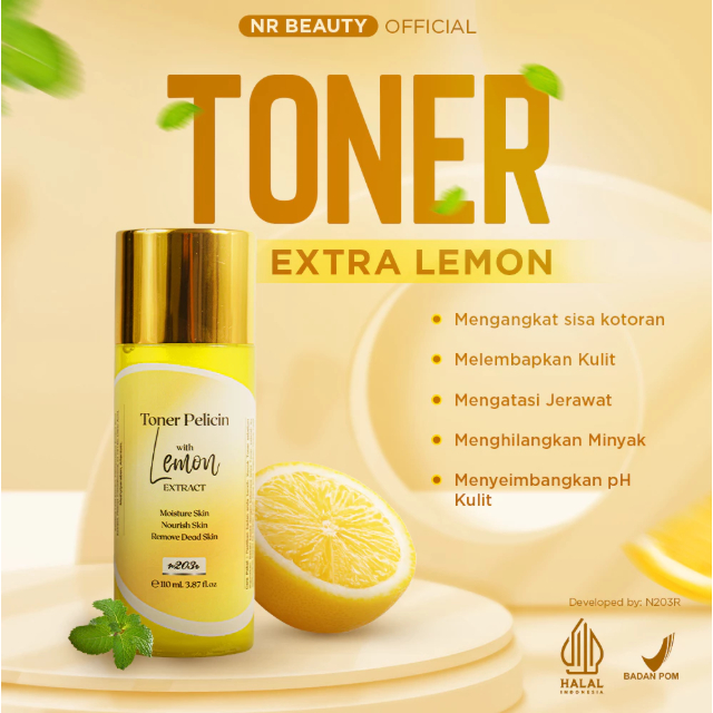N203R Toner Pelicin Extra Lemon NR Beauty 110ML