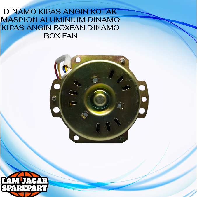 DINAMO KIPAS ANGIN KOTAK MASPION ALUMINIUM DINAMO KIPAS ANGIN BOXFAN DINAMO BOX FAN