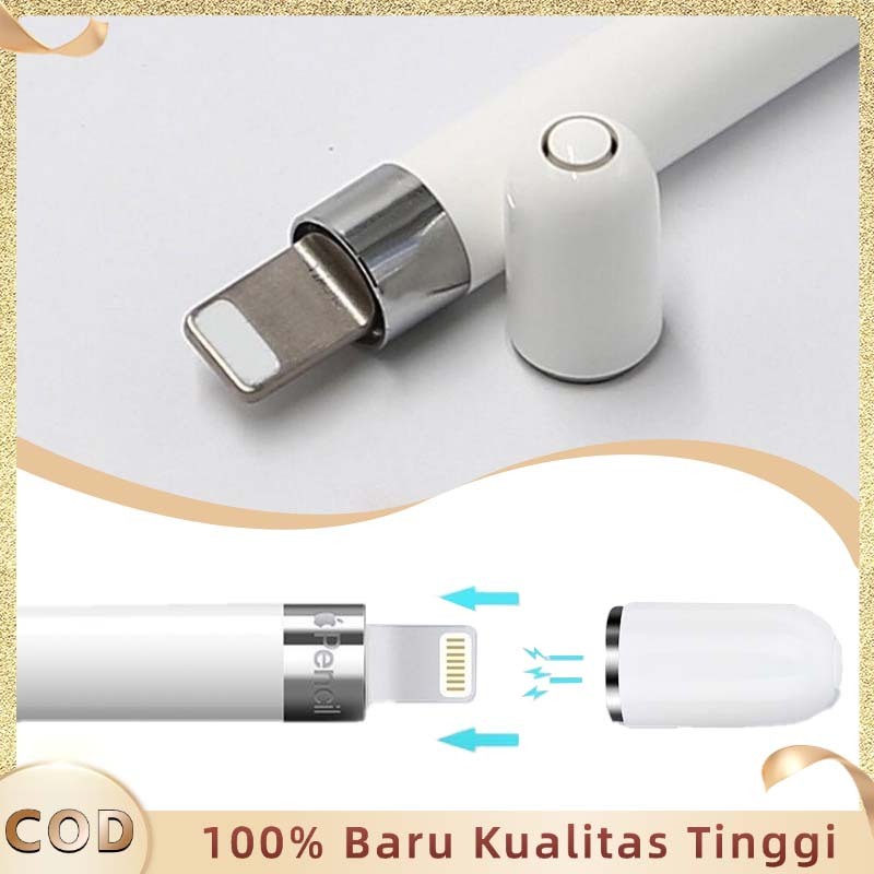Apple Pencil Cap Magnetic For Apple Pencil Gen 1 Tutup Magnetic Apple Pencil Gen 1 Enutup Magnetik