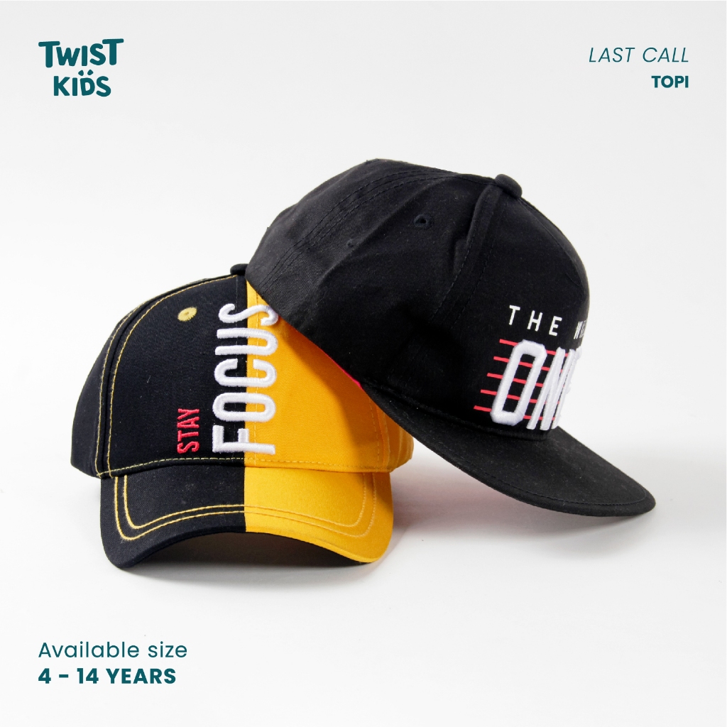 Twist Kids - LAST CALL Topi Premium Anak Laki-Laki