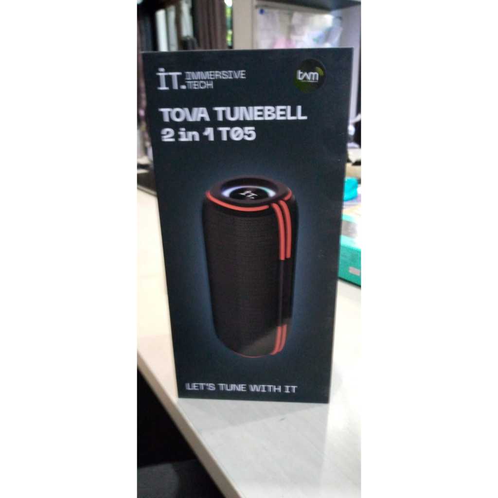 Speaker IT Immesive Tech Tova Tunebell 2 in 1 T05 Tunelight Original TAM
